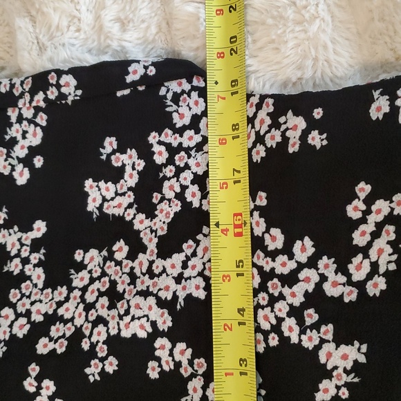 Hippie Rose Floral Top Black M - Picture 4 of 7